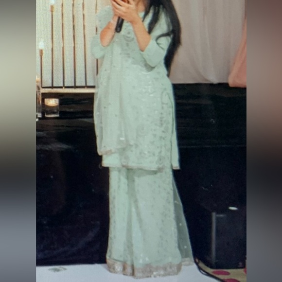 Salwars Mint Green Indian Suit Poshmark